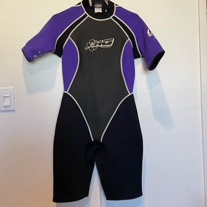 Womens Shorty wet suit